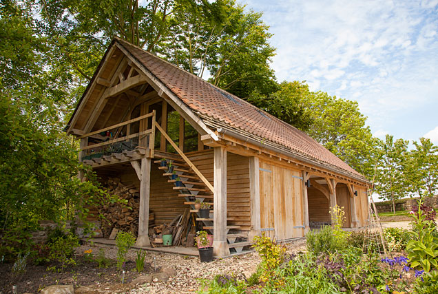 Parker Oak Image forBESPOKE GARAGES