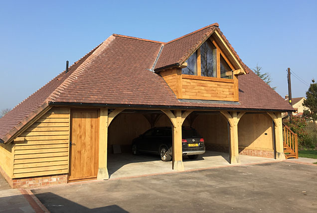 Parker Oak Image forBESPOKE GARAGES