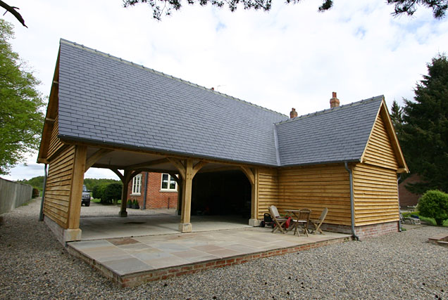 Parker Oak Image forBESPOKE GARAGES